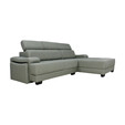 Fabric L-Shape Sofa With Stool SBL-107